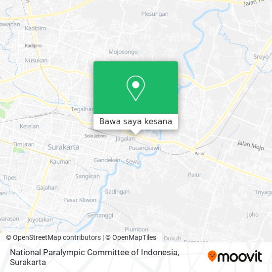 Peta National Paralympic Committee of Indonesia