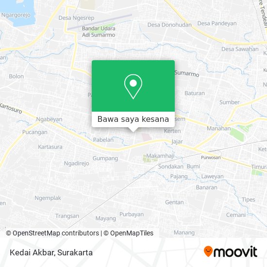 Peta Kedai Akbar