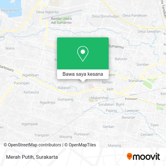 Peta Merah Putih