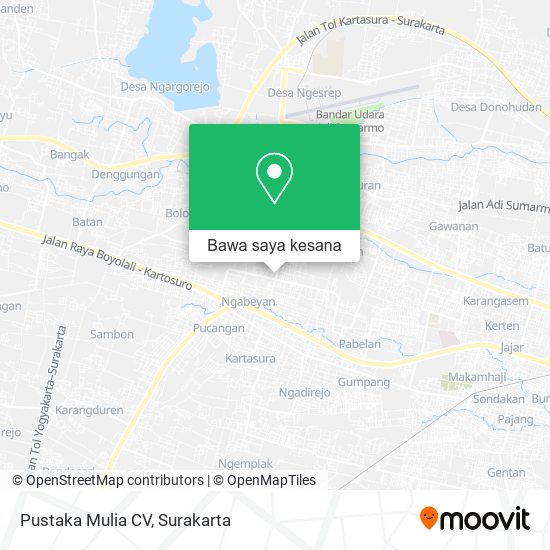 Peta Pustaka Mulia CV