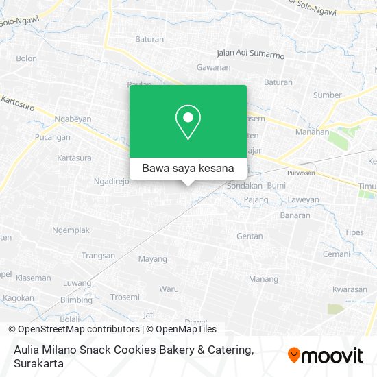 Peta Aulia Milano Snack Cookies Bakery & Catering