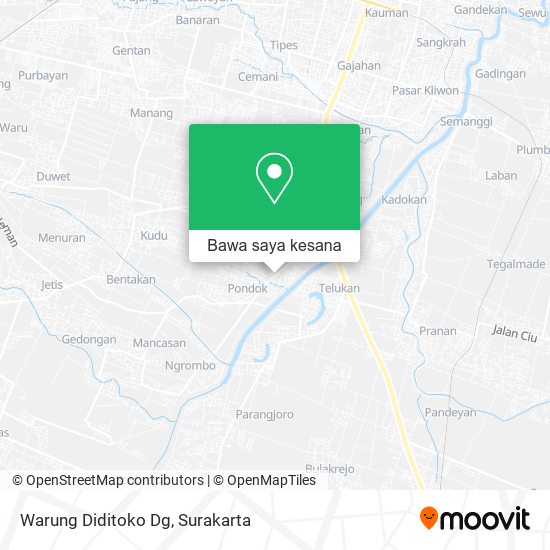 Peta Warung Diditoko Dg
