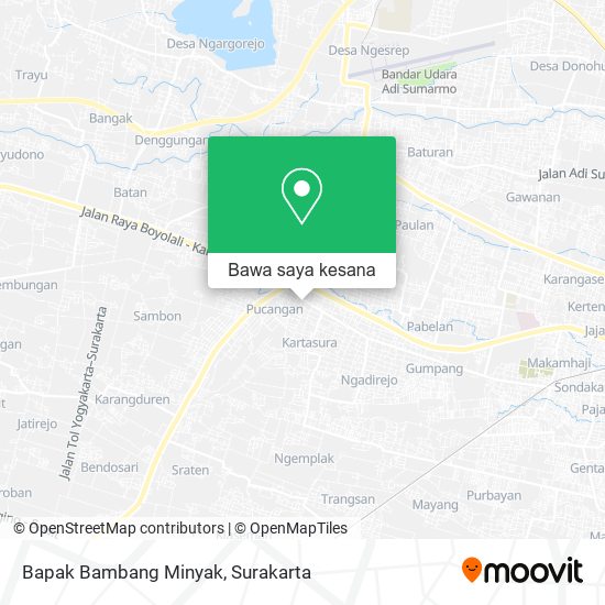 Peta Bapak Bambang Minyak