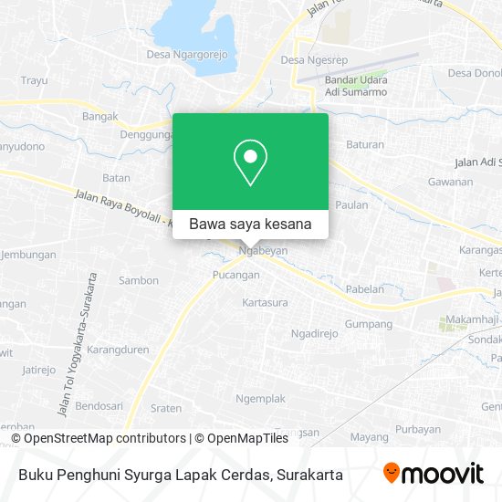 Peta Buku Penghuni Syurga Lapak Cerdas