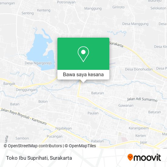 Peta Toko Ibu Suprihati