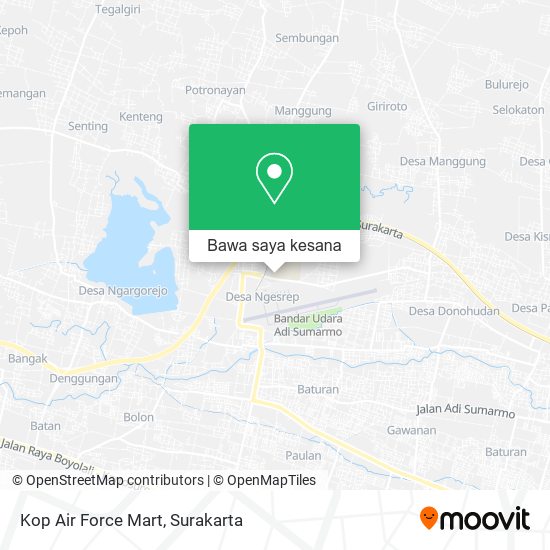Peta Kop Air Force Mart