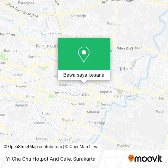 Peta Yi Cha Cha Hotpot And Cafe