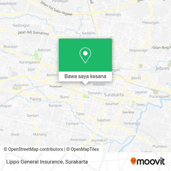 Peta Lippo General Insurance
