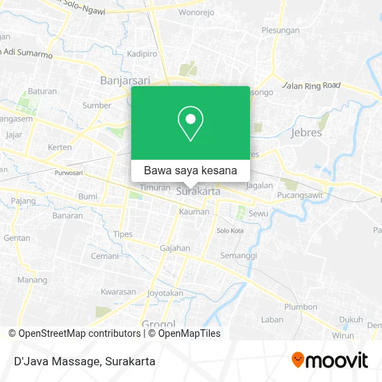 Peta D'Java Massage