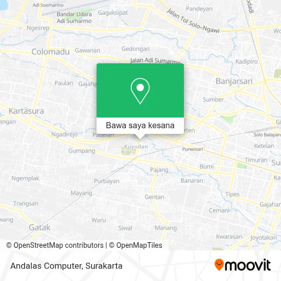 Peta Andalas Computer