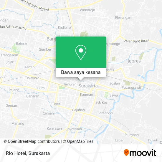 Peta Rio Hotel