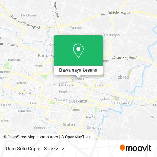 Peta Udm Solo Copier