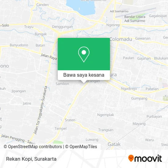 Peta Rekan Kopi