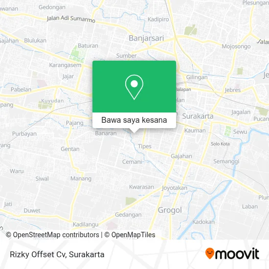 Peta Rizky Offset Cv