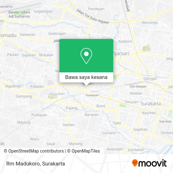 Peta Rm Madukoro