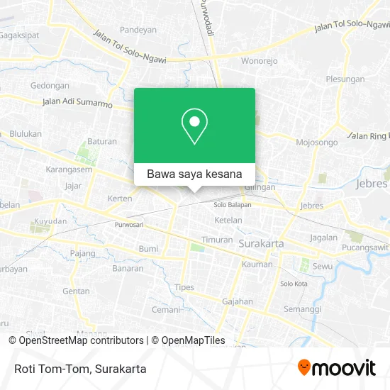 Peta Roti Tom-Tom