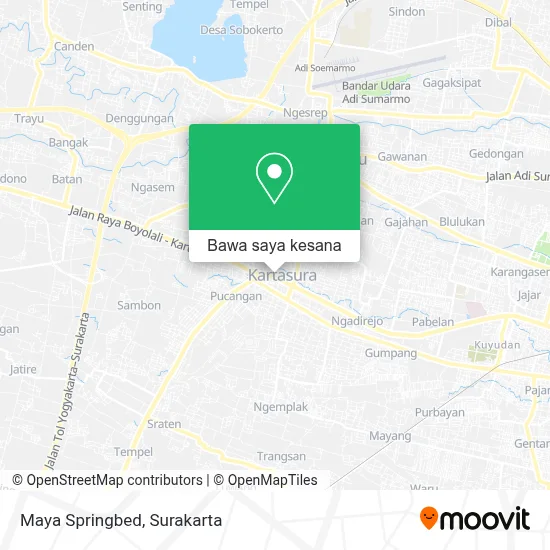 Peta Maya Springbed