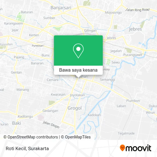Peta Roti Kecil