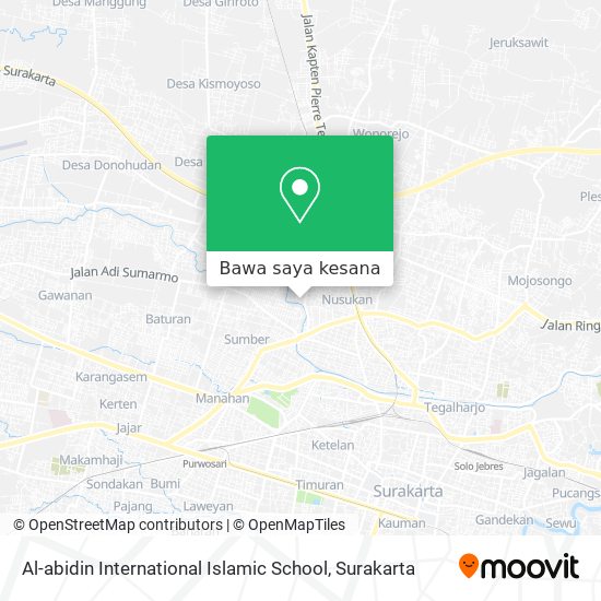 Peta Al-abidin International Islamic School