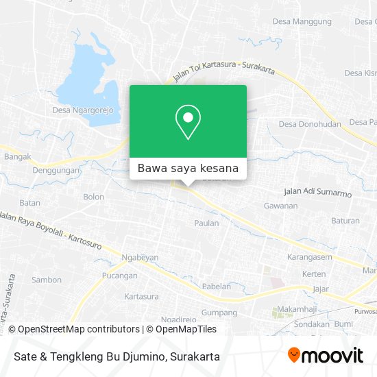 Peta Sate & Tengkleng Bu Djumino