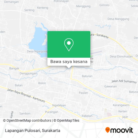 Peta Lapangan Pulosari