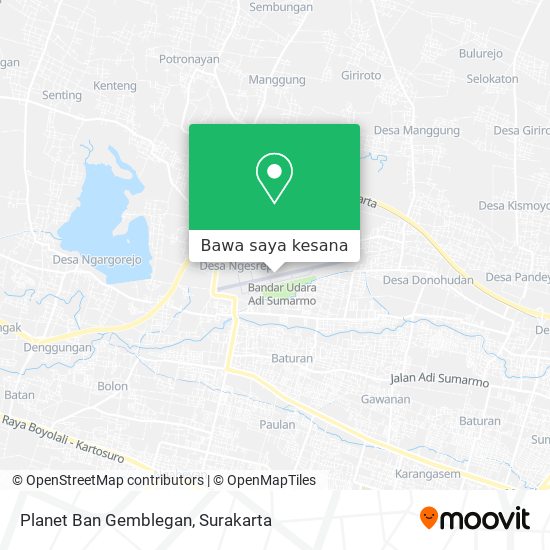 Peta Planet Ban Gemblegan