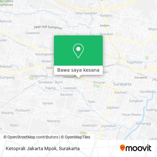 Peta Ketoprak Jakarta Mpok