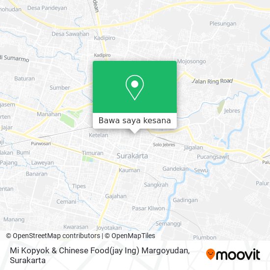 Peta Mi Kopyok & Chinese Food(jay Ing) Margoyudan