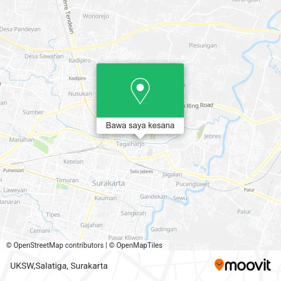 Peta UKSW,Salatiga