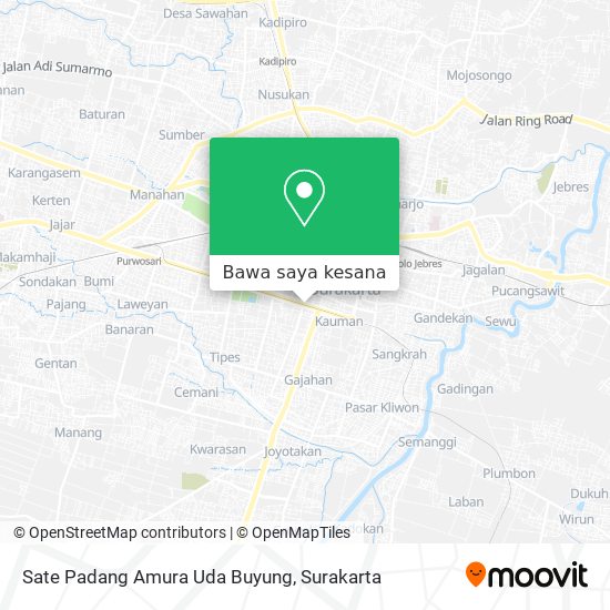 Peta Sate Padang Amura Uda Buyung
