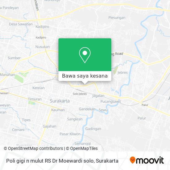 Peta Poli gigi n mulut RS Dr Moewardi solo