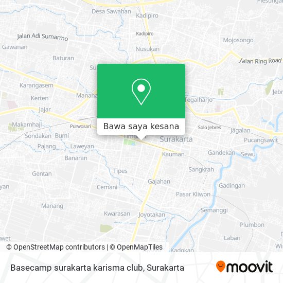 Peta Basecamp surakarta karisma club