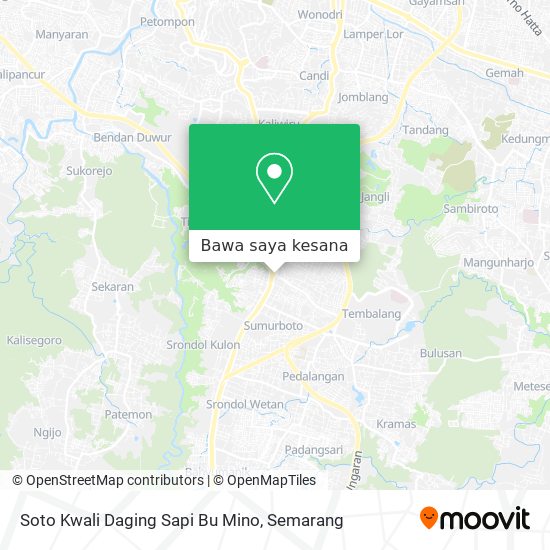 Peta Soto Kwali Daging Sapi Bu Mino