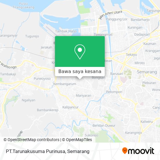 Peta PT.Tarunakusuma Purinusa
