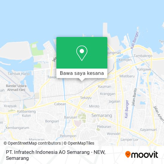 Peta PT. Infratech Indonesia AO Semarang - NEW