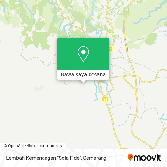 Peta Lembah Kemenangan "Sola Fide"