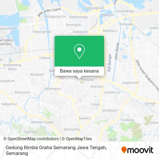 Peta Gedung Rimba Graha Semarang Jawa Tengah