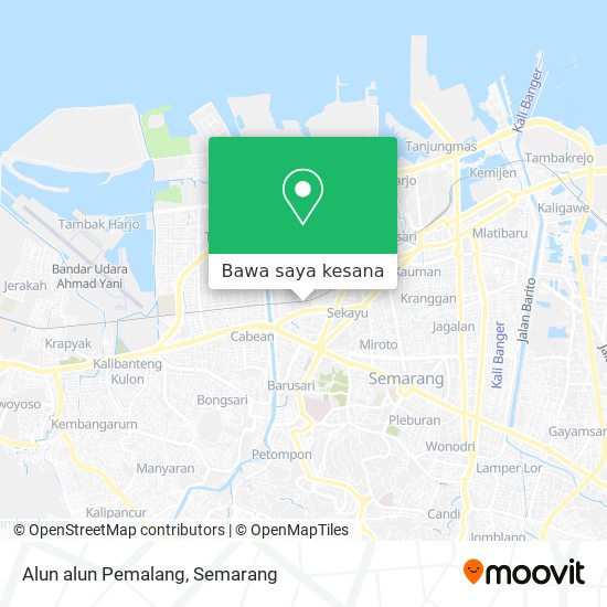 Peta Alun alun Pemalang