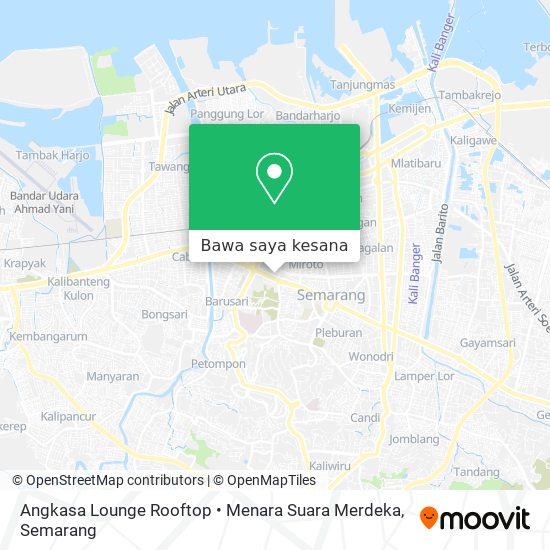 Peta Angkasa Lounge Rooftop • Menara Suara Merdeka