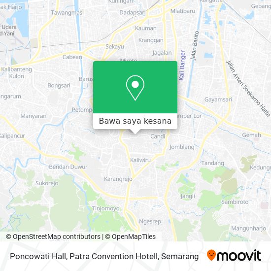Peta Poncowati Hall, Patra Convention Hotell