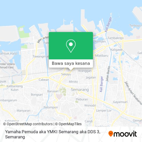 Peta Yamaha Pemuda aka YMKI Semarang aka DDS 3