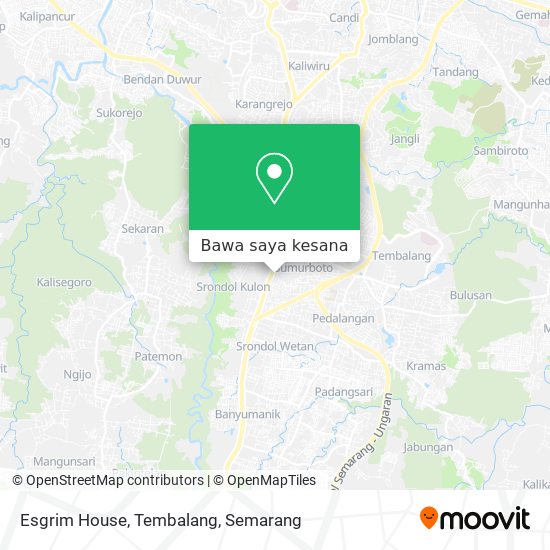 Peta Esgrim House, Tembalang