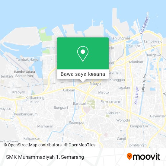 Peta SMK Muhammadiyah 1