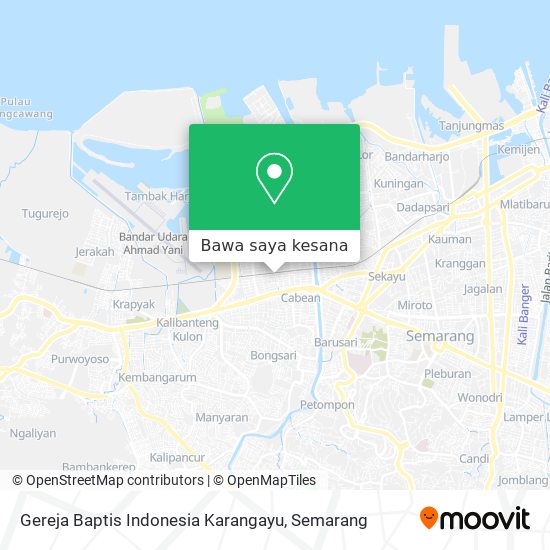 Peta Gereja Baptis Indonesia Karangayu