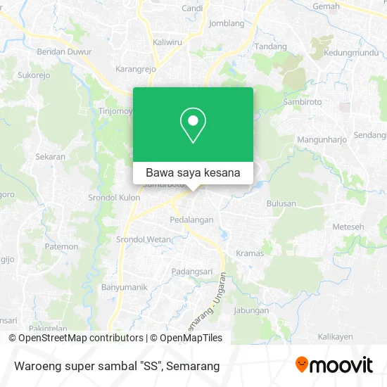 Peta Waroeng super sambal "SS"