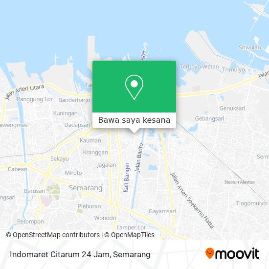 Peta Indomaret Citarum 24 Jam