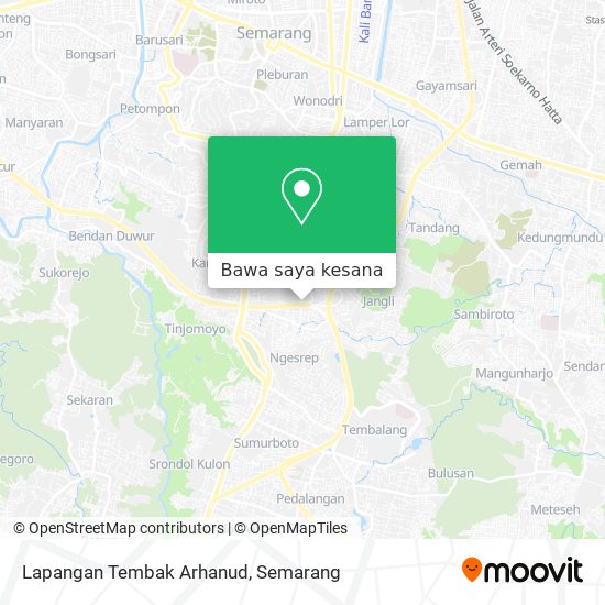 Peta Lapangan Tembak Arhanud