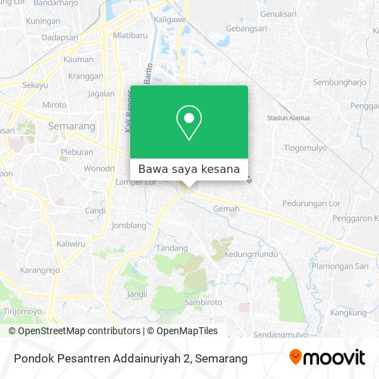 Peta Pondok Pesantren Addainuriyah 2