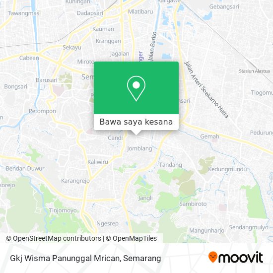 Peta Gkj Wisma Panunggal Mrican