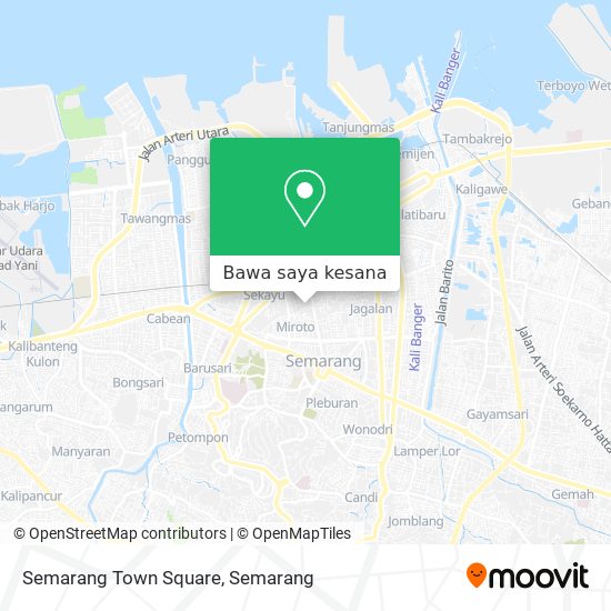 Peta Semarang Town Square
